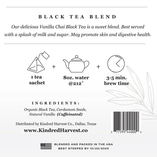 Vanilla Chai Tea